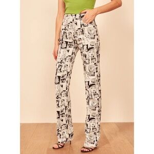 Reformation Newspaper pants